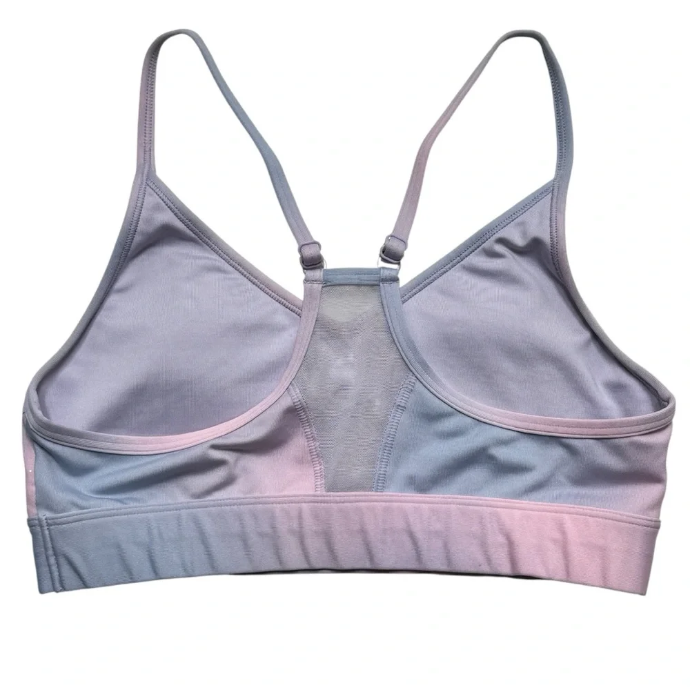 {PINK Active} "Ultimate Lightly Lined" Boardwalk Pink Constellation Sports Bra - Picture 3 of 5
